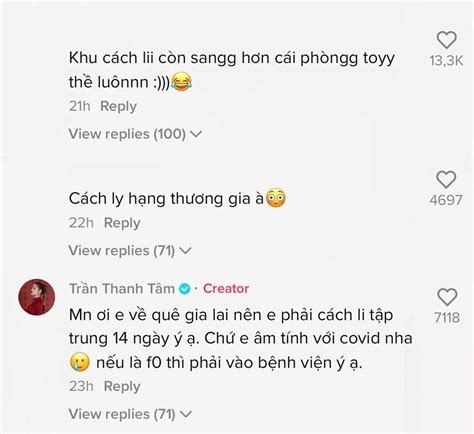 Hot girl trứng rán bắt trend TikTok nhưng netizen chú ý nhất là không gian ở khu cách ly