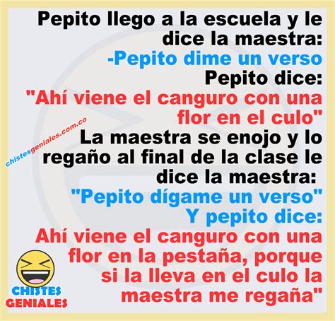 Chistes De Pepito Y Jaimito Coleccin De Chistes Cortos