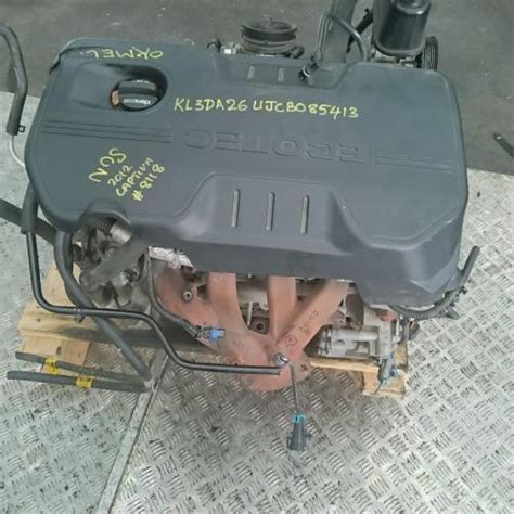 176801 Used Engine For 2012 Captiva Petrol 2 4 Le9 Cg 01 11 12 17