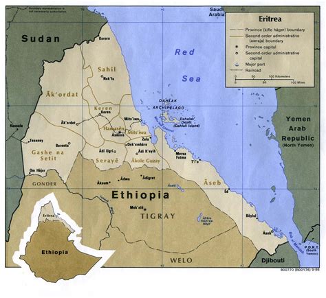 Eritrea Maps - Perry-Castañeda Map Collection - UT Library Online