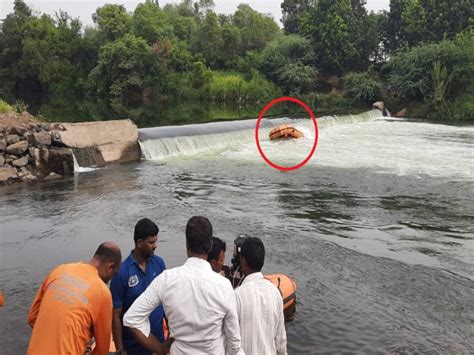 Maharashtra Boat Tragedy Rescue Boat Capsizes In Ahmednagar Three