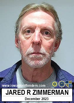 Jared Raymond Zimmerman Sex Offender In Sioux City Ia Ia