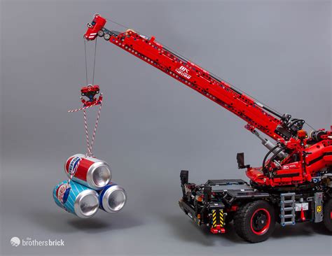 LEGO 42082 ROUGH TERRAIN CRANE REVIEW-80 - The Brothers Brick | The ...