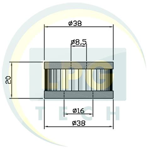 Купить фильтр клапана газа экг гбо Lovato без резинок FLPG02 в магазине ...
