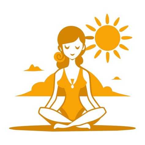 Femme En Bikini Fille D T En Vacances Maillot De Bain De Plage Dessin Anim Styl Dessin