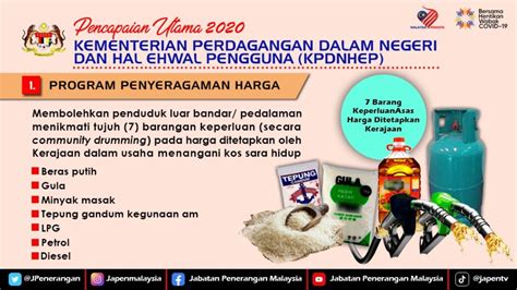 Pencapaian Utama Kementerian Perdagangan Dalam Negeri Dan Hal