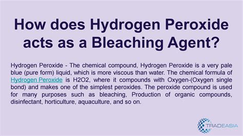 Bleaching Agent