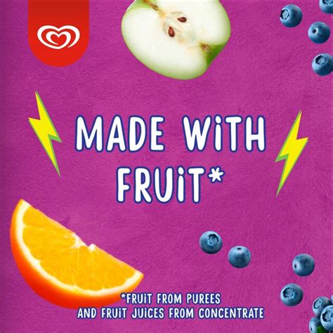 Walls Twister Fruit Zingerrr Ice Lollies Ocado