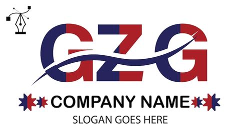 premium vector gzg letter logo