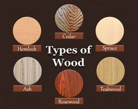 popular types  wood    construction industry