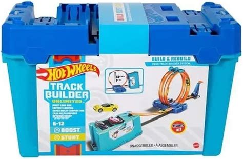Hot Wheels Caja Construccion De Pistas Track Builder Cuotas sin interés