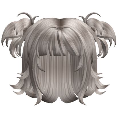 Y K Grunge Messy Layered Pigtails Ash Blonde Roblox