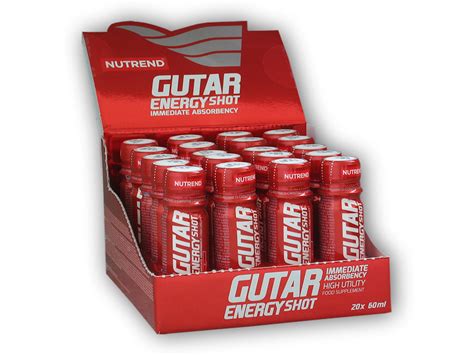 Gutar Energy Shot 20x60ml ampule | www.ekulturistika.cz