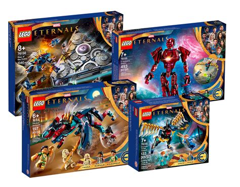 New LEGO Marvel Eternals 2021 products are online on the Shop - HOTH BRICKS
