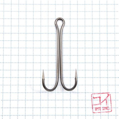 Крючки двойники 10штук для рыбалки KOI Double Hook №4/0, цвет BN ...