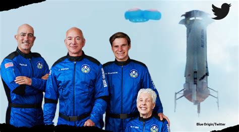 Netizens React As Jeff Bezos With Crewmates Successfully Carry Out Blue