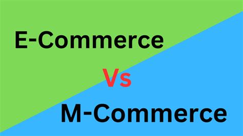 10 Difference Between E Commerce And M Commerce With Table Core