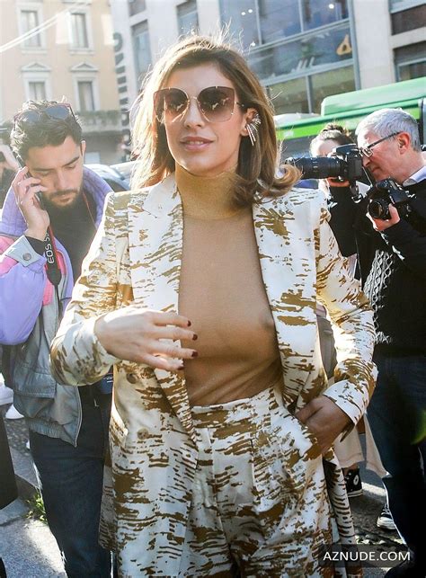 Elisabetta Canalis Sexy Topless Photos Collection Showing Tits Aznude