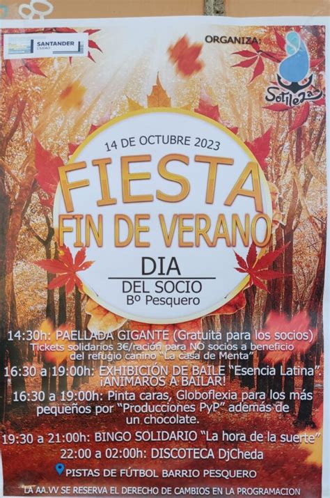 Fiesta Fin Del Verano Barrio Pesquero Miplanhoy Qué Hacer Hoy En