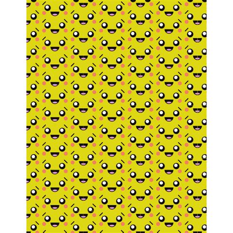 A Yellow Background With Sunglasses On It