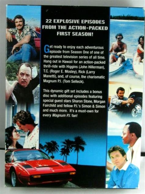 Magnum Pi P I Dvd Complete Season One Tom Selleck Disc Set Ebay