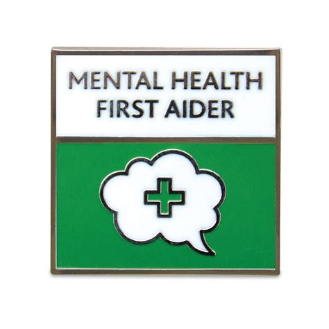 Trade Portal Mental Health First Aider Metal Badge