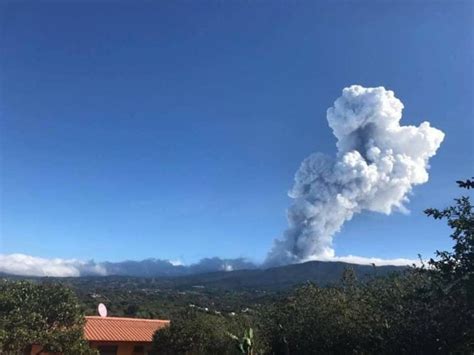 Volcanic eruption update: Strong phreatic eruption and lahars at Poas volcano (Costa Rica), New ...