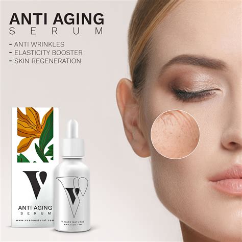 Vcare Natural Anti Aging Serum Handb Beauty Store