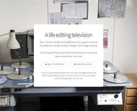How television used to be made – ADAPT: Researching the history of ...