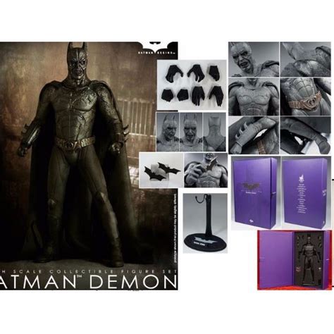 Hot Toys MMS Batman Demon Batman Begins Th Anniversary Exclusive Figure Shopee Malaysia