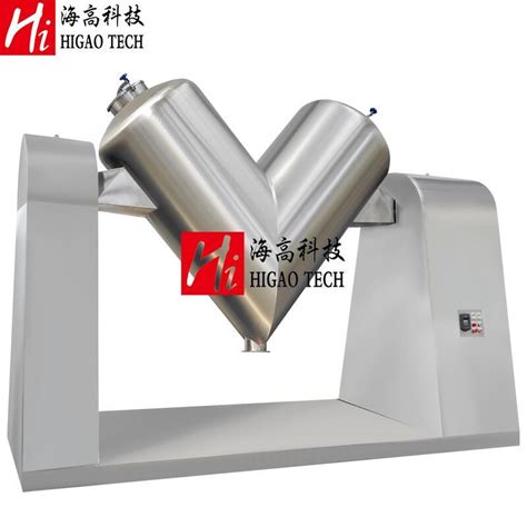 High Efficiency Ton Agitator Type Powder Mixer V Type Chemical Powder