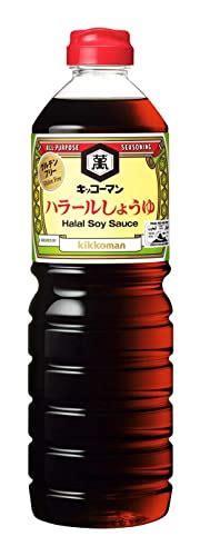Kikkoman Halal Soy Sauce 1l X 2 Bottles Wafuu Japan