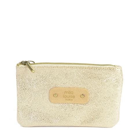 Mila Louise Poch YT Trousse De Sac Et Monnaie PM Nude