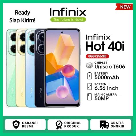 Jual Infinix Hot 40i 8 256 GB Garansi Resmi Shopee Indonesia