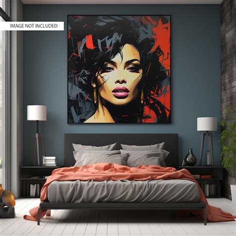 Premium Psd Room Poster Wall Mockup