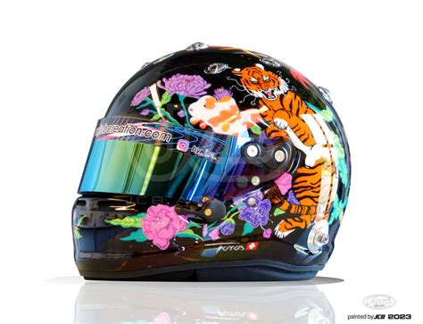 Arai Gp7 Abp Tbachmann Design 2023 Painted By Jcb Jcb Création