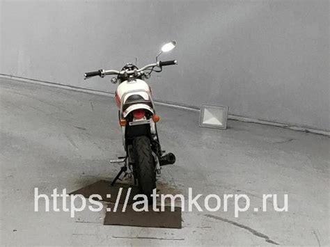 Мотоцикл naked bike нэйкед Honda APE рама AC minibike мини байк гв пробег км белый
