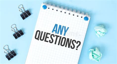 stock photo image  knowledge questions table clip