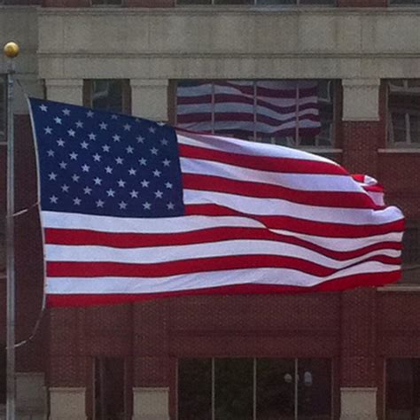 Old Glory Waving Proudly American Flag Old Glory Flag