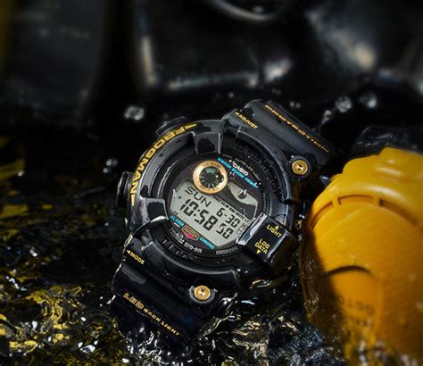 G Shock GW 8230B 9A Titanium Gold For Frogman 30th Anniversary All New