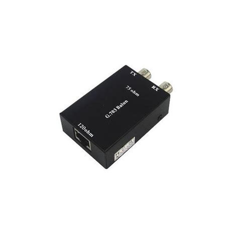 Bnc Balun Rj45 To 2 X Female Bnc Balun Black