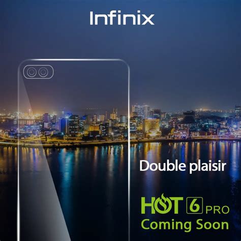 Infinix Hot 6 Pro double capteur Photo arrière Snapdragon et écran 18 9