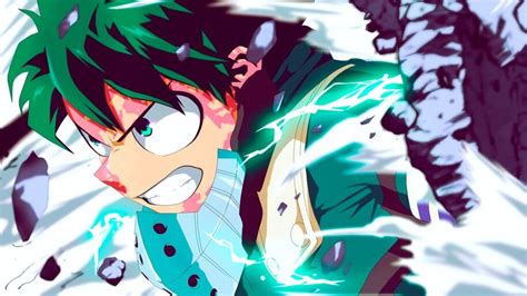 Izuku Midoriya One For All Full Cowling My Hero Academia 4k 5