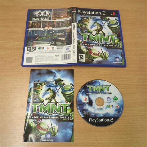TMNT Teenage Mutant Ninja Turtles Sony PS2 game – retro game store uk ...