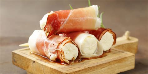Easy Prosciutto Roll Up Recipe Keto Friendly Snack