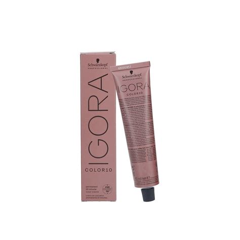 Buy Schwarzkopf Igora Color10 Permanent 10 Minute Color Creme 7 12 Medium Blonde Cendré Ash 60ml