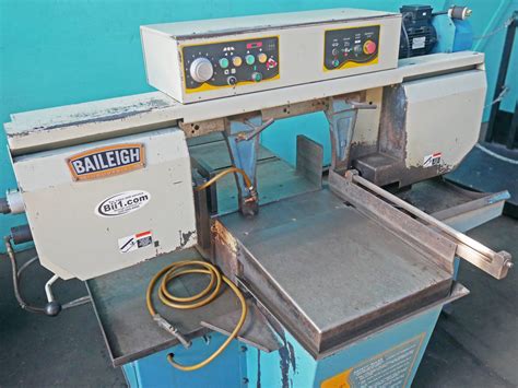 Baileigh Industrial 13 Dual Miter Semi Automatic Horizontal Band Saw