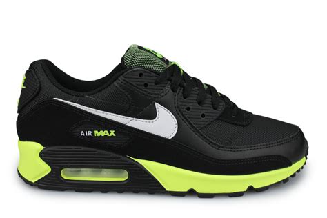 nike air max  noir hot lime streetshoesaddict