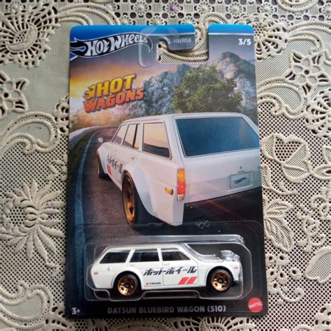 Jual Hotwheels Datsun Bluebird Wagon Hot Wagons Series Shopee Indonesia