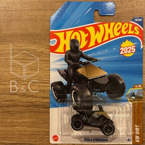 Hotwheels Hw Hot Wheels Tesla Cyberquad Shopee Malaysia